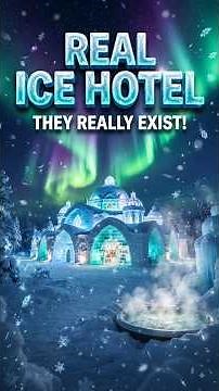 INSIDE THE WORLD’S MOST INCREDIBLE ICE HOTELS ❄️🏨