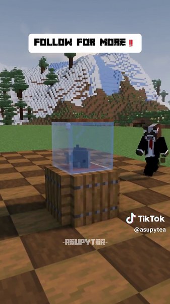 How to Create a Realistic Fish Tank in Minecraft!