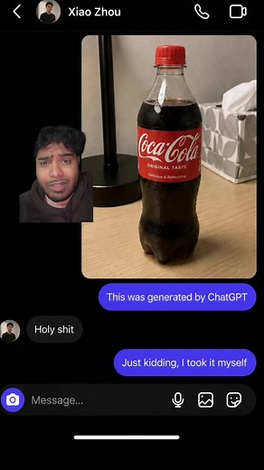 ChatGPT just broke my brain 🤯 I used ChatGPT to generate an image… of ChatGPT generating an image… and yeah we might be in a loop now 😭 AI creating AI creating AI?! where does it end?? #AI #ChatGPT #AIGenerated #TechTok #MindBlown