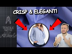POPLIN: The Perfect Shirt Fabric (How it's Made!)