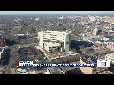 RPS 205 superintendent, Rockford Education Association update on contract negotiations