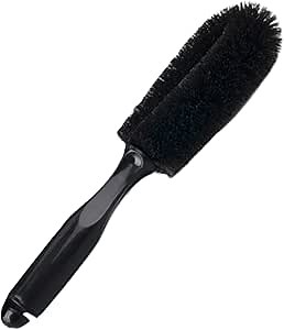 Wheel and Rim Brush - Kitchen Wheel Brush for Car | Portable Rim Brush, Car Detailing Cleaning Soft Brush, Long Ergonomic Handle No-Scratch Car Tire Detailing Brush for Trucks