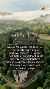 45K views · 532 reactions | A medieval fortress built from volcanic rock underwent a 25-year restoration. #history #medieval #heritage #discovery | Historical Marvels | Facebook