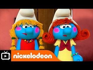 The Smurfs | Sleepover Party | Nickelodeon UK