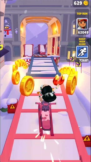 Gameplay Turbo Love Board! ❄️ | Subway Surfers Winter Xtreme 2026 #Shorts #Gameplay #SubwaySurfers