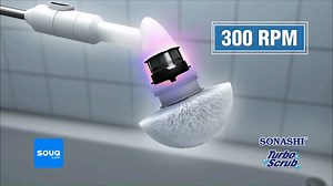 Introducing the Sonashi Turbo Scrub, the cordless handheld power scrubber! Works great on Tiles, Bathrooms, Grout, Glass, Outdoor Furniture, Toilets, Kitchen Stovetops & even Automobiles! Take the work out of cleaning, get yours today - http://souq.link/2pv0K4C | Sonashi