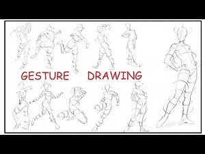 Easy Way To Draw A Human Body GESTURE !!!