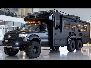 INSIDE the 2026 Toyota Sprinter 6x6 Armored Camper - The Craziest Off-Road Monster Ever Built!