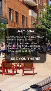 The Pedestrian Plaza and Commons Live Music Series return Downtown Midland in just 25 days — along with your perfect excuse to spend every weekend downtown! We’re talking: 🏋️‍♀️ Outdoor fitness classes 🏓 Ping pong and cornhole showdowns 🎉 Adult Recess (yes, it’s as fun as it sounds! ☀️ Weekend Warm-Up, Movies on Main and more! 🎶 The Commons Live Music Series, presented by Dow Credit Union, runs every Friday and Saturday from 7–9 p.m., June 6 through September 27. Whether you’re dancing in th