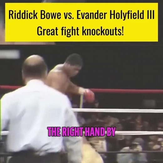 Holyfield vs. Bowe: Epic Heavyweight Clash Ends in TKO