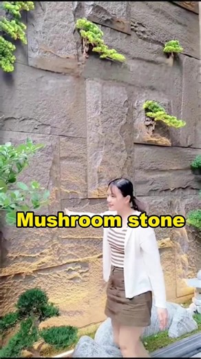 Foshan Building Material on Instagram: "PU mushroom stone wall panels. #roca #pumaterial #poliuretano #wallpanel #buildingmaterials #harmercoverings #harmercoveringsquality #harmercoveringshighquality #highquality #residentialspaces #commercialspaces #outdoorspaces"