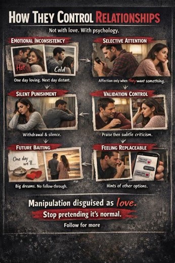 How They Control Relationships Without You Realizing | Dark Psychology