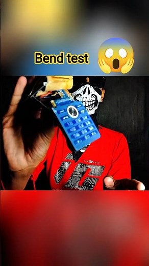 Keypad Phone Bend Test 😲 | How Strong Is a Button wala Mobile?