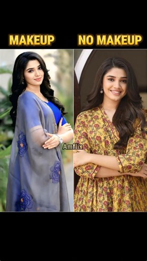 Tamil Actress Makeup And without Makeup photo 🥰 #shorts #tamilactresss