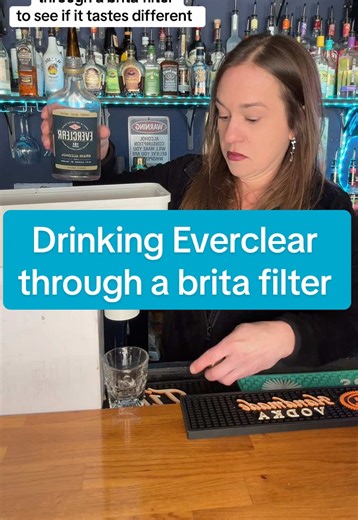 Does a Brita Filter Change Everclear's Taste?