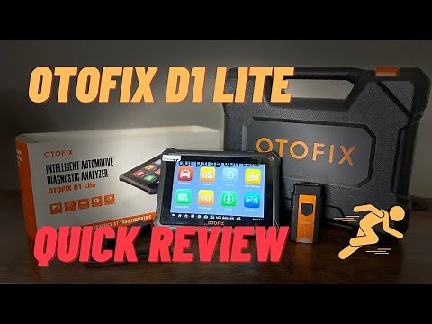 OTOFIX D1 Lite Bi Directional Scan Tool Quick Review