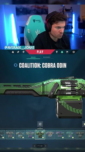 Gaia Skins Collection Showcase in Valorant