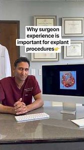 Why does surgeon experience matter for explant surgery?