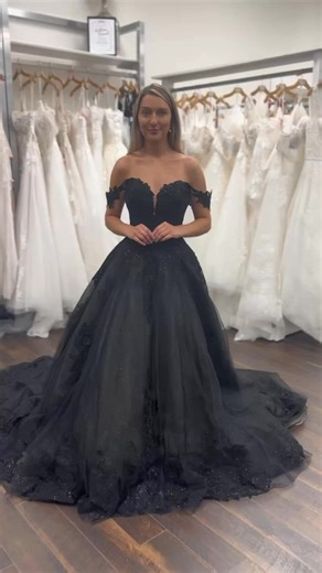 3.8K views · 44 reactions | Gown “Feyre” This stunning black...