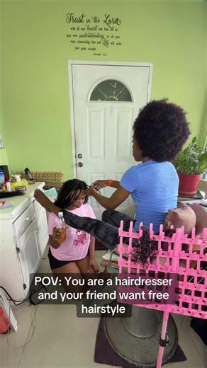 Yuh want good hairstyle? Yuh nose affi run 🥴💀@Luksus Studio #jamaicatiktok #fyp #trend