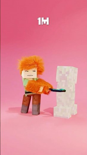 Minecraft Alex vs Angry Creeper 💀💥