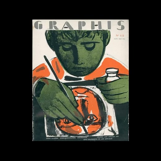1K views · 28 reactions | Issues 1-50 of Graphis magazine. https://designreviewed.com/graphis/ Graphis is one of the industries most long-standing magazines. It was first published in 1944 and founded by Walter Herdeg and Walter Amstutz in Zurich, Switzerland. #graphis #illustration #graphicdesign #designmagazine | Design Reviewed | Facebook