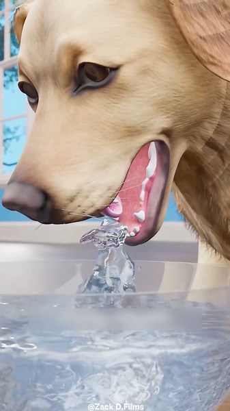 কুকুর মানুষের মতো পানি পান করতে পারে না | Dogs cannot drink water like humans