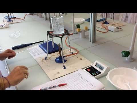Experiment Heating Ice