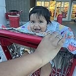 Boppy Shopping Cart Cover for Baby - 360° Coverage Cart Cover for Babies with Safety Harness, Toy Tether, One-Hand Placement, Machine-Washable, 6 Month & Up - Happy Green Leaves