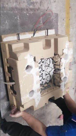 3D printing sand cores for casting aluminum cylinder head rapid prototyping