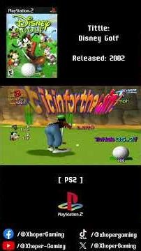 Disney golf - video game part 8 #disneygolf #disney #gameplay #ps2 #xhopergaming