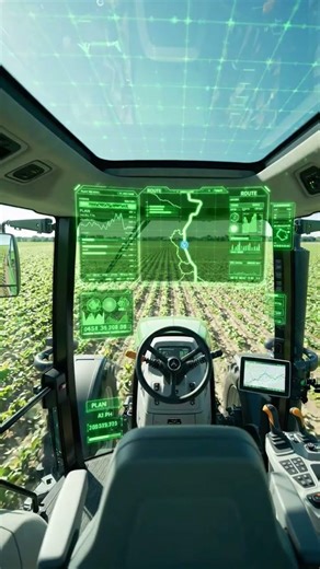 This is how tractors will look in2050 Future of farming is insane!#viral #reels #farming #trending