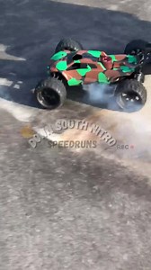 1/8 scale nitro rc truggy putting in work #fbreelsvideo #traxxas #nitrorc #rccars #RC | Down South R/C