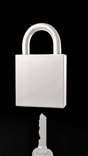 How Padlocks Work! #fyp #3danimation #how #padlock