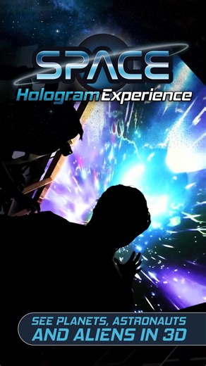 Our brand new SPACE show is out of this world! Book now for shows starting January 6th! HologramZooLV.com Walk-ins Welcome! | Hologram Zoo Lehigh Valley