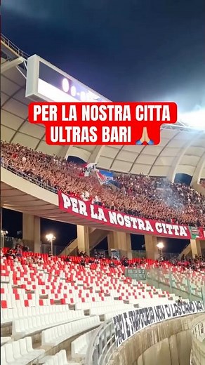 🔥 Thunderous Support! Bari Fans Sing Loud with Incredible Unity | Serie B’s Most Passionate Ultras 🔥