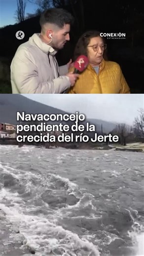 Canal Extremadura | Navaconcejo pendiente de la crecida del río Jerte. Desde esta misma mañana el caudal no ha dejado de aumentar y la situación sigue muy... | Instagram