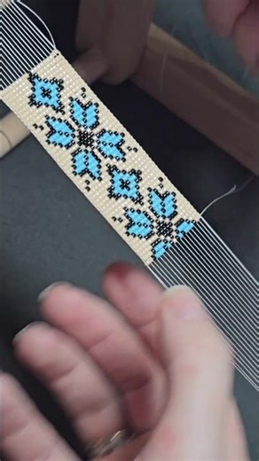 An outstanding handmade bracelet made with Miyuki Delica beads.Technique: loombeading.