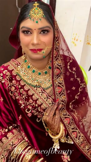 Shalu Gupta on Instagram: "My Beautiful Bride❤️ #saharsa #mybride #weddingseason #bride #bridereels #reels #instagram #salon #saharsasalon #makeup #saharsamakeup #saharsamakeupartist #trendingreels #foryoupage #foryou #explorepage #viralvideos #bridemakeupartist #nofiltter #noneed #weddingmakeupartist"
