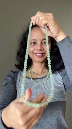 Prehnite Necklace Spring Green Gemstones