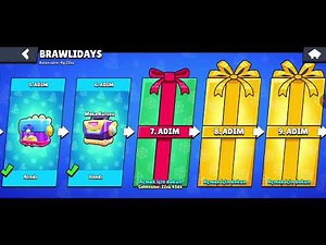 4 HESAPLA BRAWLIDAYS KUTU AÇILI MI BRAWL STARS