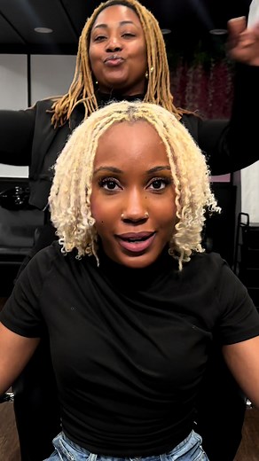 Platinum Blonde Loc Transformation | Stunning Blonde Locs