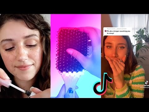 ASMR Tingly Sleep Triggers Fall Asleep Instantly 😴 | TikTok Compilation 2022