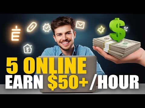 5 Online Jobs That Pay $50+/Hour – No Degree Needed (2025) | Profit Pulse