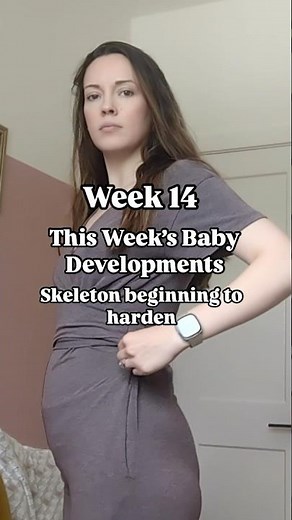 14 weeks pregnant baby development #pregnant