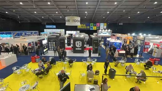 A quick glimpse of the action in Hall 1 on the MLA EXPO 2025 show floor today! 🚀 You can see how busy it’s been — exhibitors, demos, and visitors all in full swing. | MLA Expo - Locksmith & Security Exhibition Trade Show
