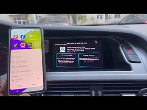 AUTOABC Wireless CarPlay & Android Auto Module for Audi A4 A5 S4 S5 with MMI 3G system