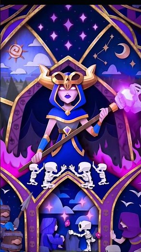 Witch Evolution in Clash Royale #clashroyale #cardevolution