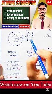 Mass Number Explained in 1 Minute | Chemistry Class 11 | Atomic Structure