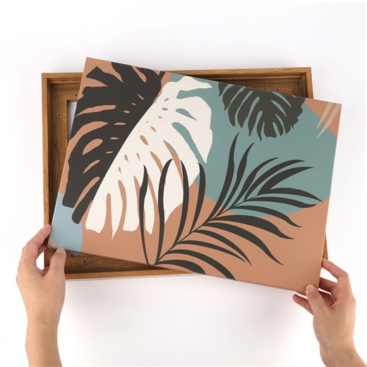 Watch Installation Guide of Floating Frame for Canvas on Amazon Live